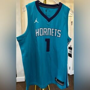 Youth Charlotte Hornets Malik Monk Brand Jordan Teal Swingman Jersey 🏀